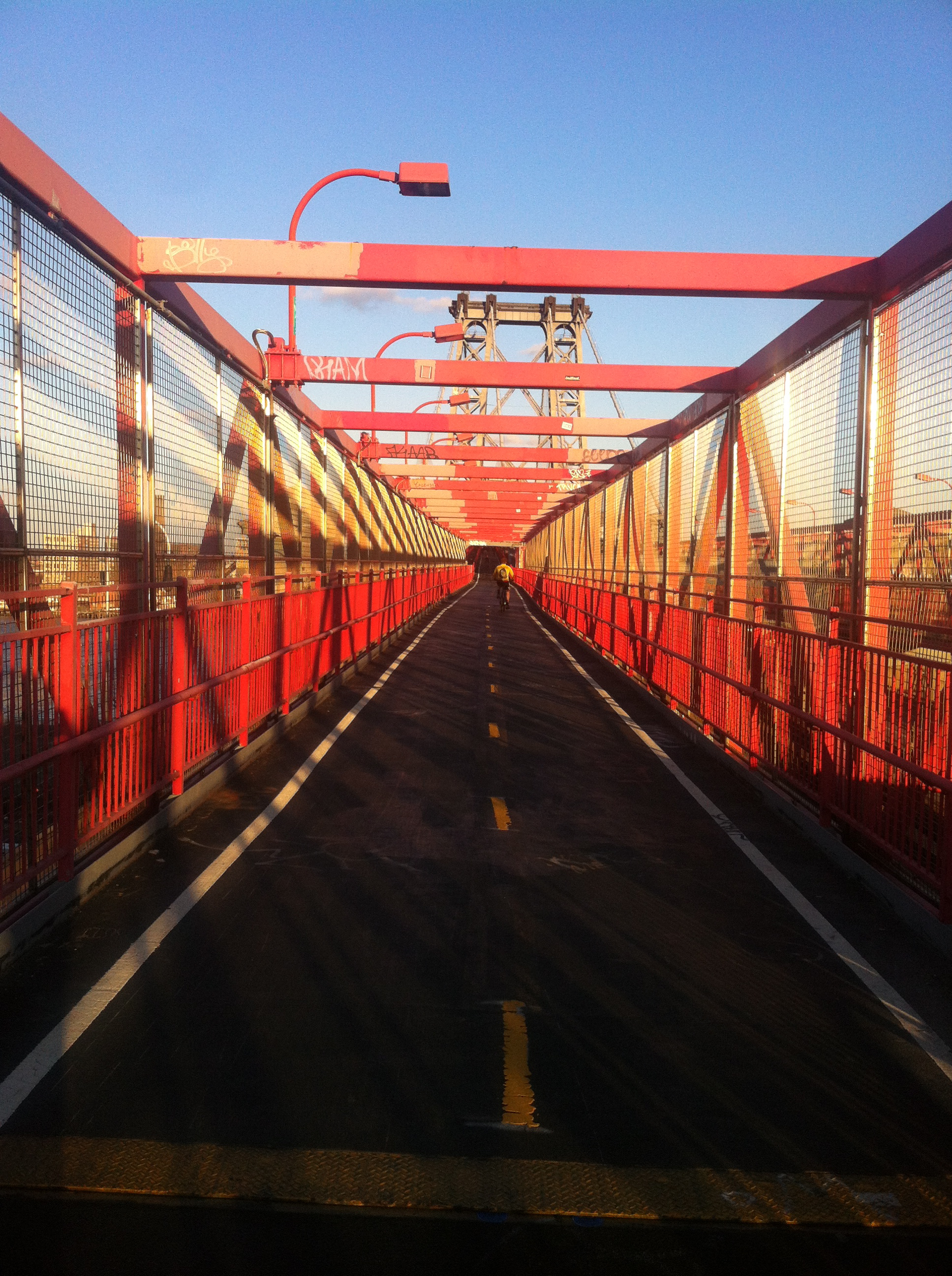 Williamsburg Bridge, Brooklyn, NYC, 2014.
