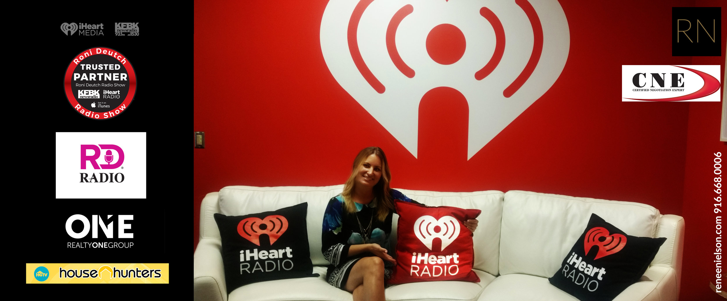 At the iHeart Studios, Sacramento CA