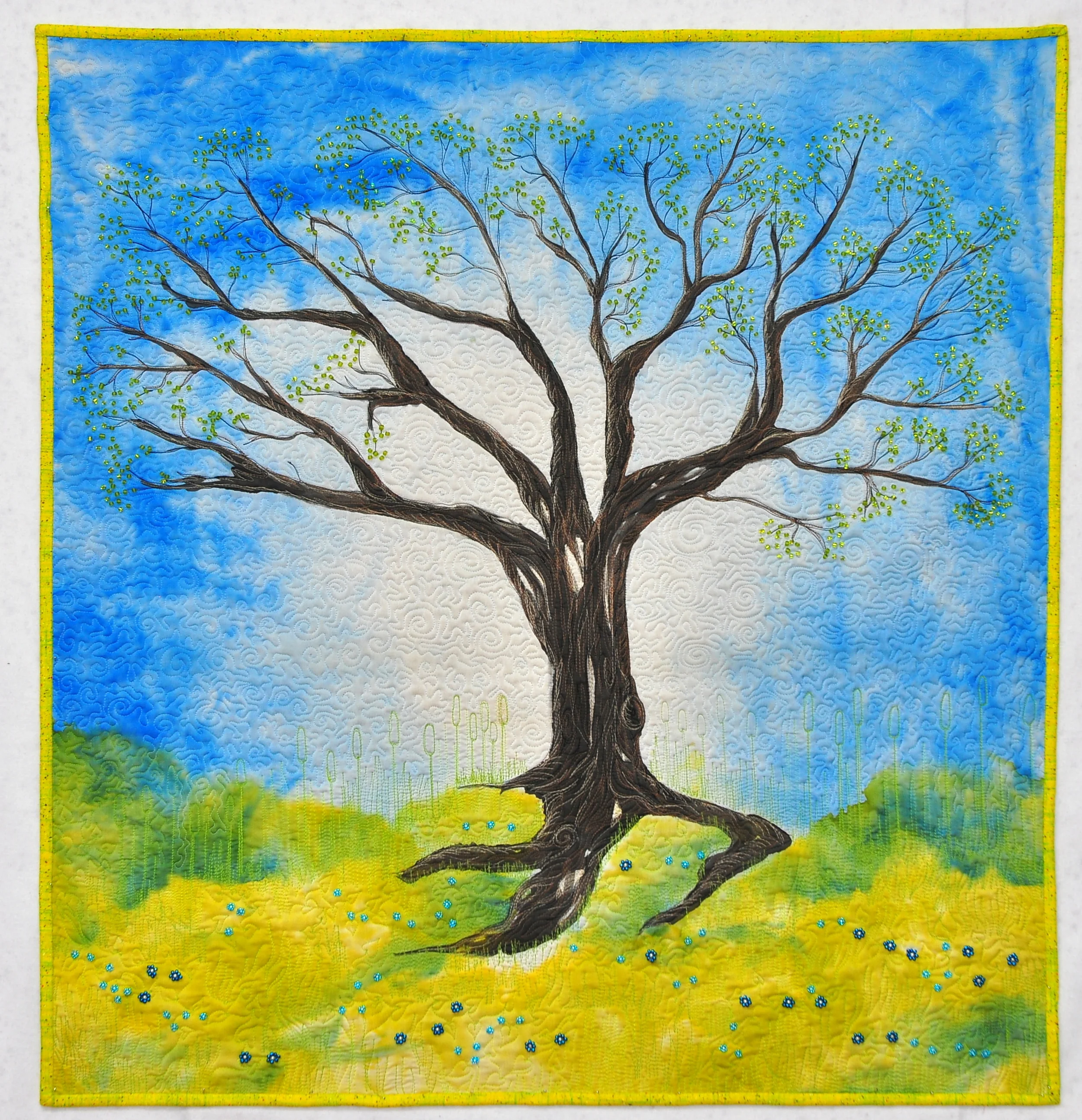 Bright Spring Growth - Sold