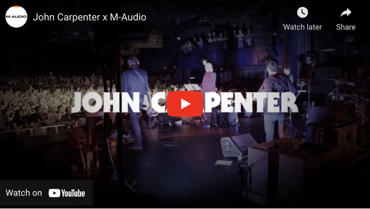 John Carpenter x M-Audio