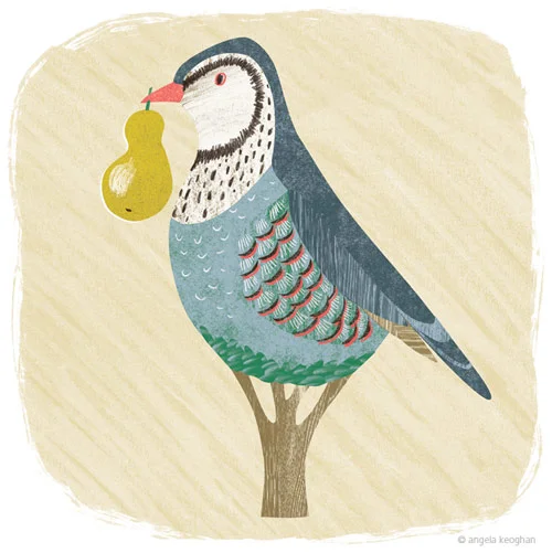 'Partridge In a Pear Tree' - Christmas Card for TGT Legal
