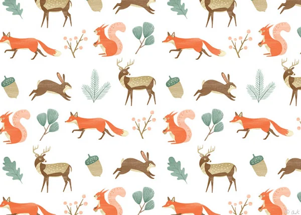 Woodland Theme Wrap Detail