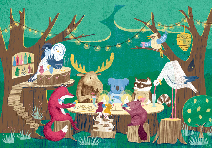 Image created for Hooray Magazine Australia.