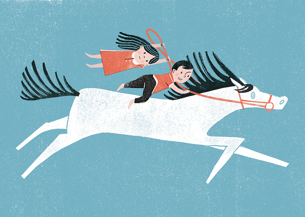 'Wild Horse Ride'&nbsp;3x3 Pro Show and Picture Book Show - Merit and Honourable Mention