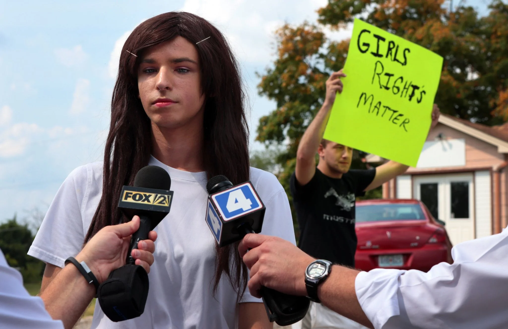 Missouri Teenagers Protest a Transgender Student’s Use of Girls' Bathroom