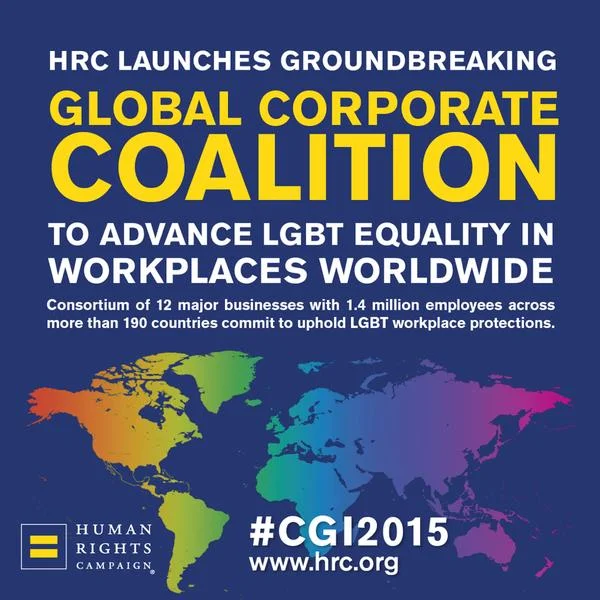 Major companies form group to push for LGBT rights globally