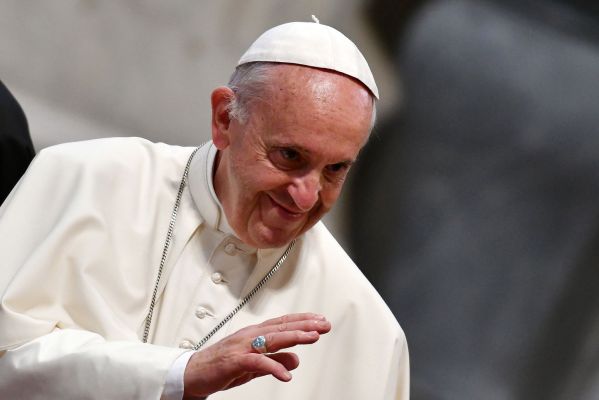 Pope Francis during the opening of the Diocesan Pastoral Conference in Rome earlier this month. AFP/Getty Images / ALBERTO PIZZOLI Photo Credit: AFP/Getty Images / ALBERTO PIZZOLI
