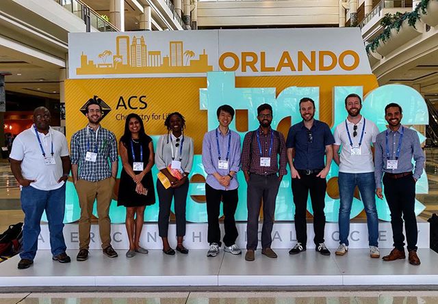 So proud of my awesome students and their excellent presentations at ACS