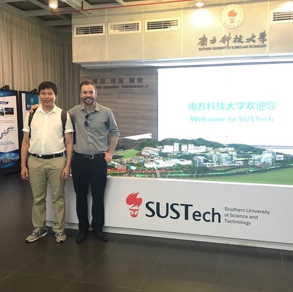 So happy to spend the day at SUSTech with Jun-Jian Wang, an amazing DOM scientist