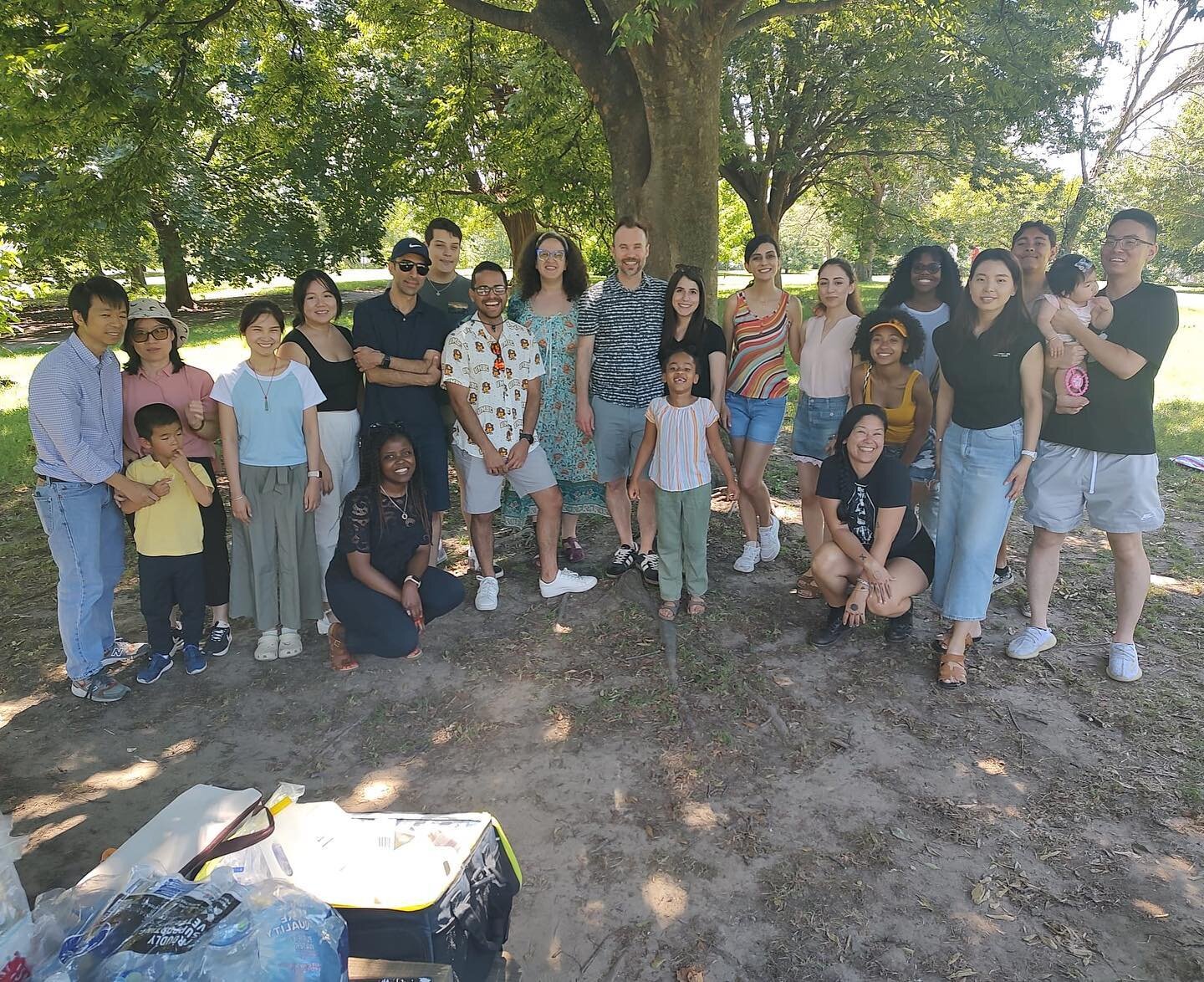 7.30.2023

Annual Blaney lab summer picnic complete. ✅ We had a great time with everyone, old faces and some new, as summer is slowly coming to an end!

Thanks @papistacosfells for catering. 🌮

P.S. swipe for a surprise dance party&hellip; 💃🏽🕺🏽