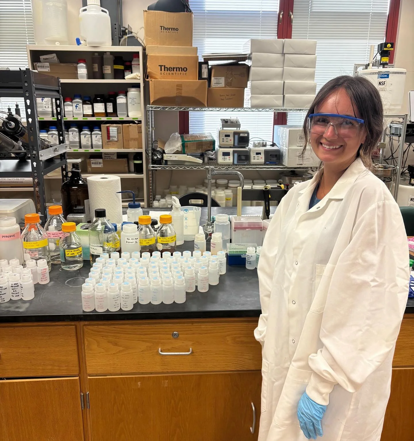 🔔Website update alert: Researcher of the month - August edition 🔔
This month, we recognize the dedication and hard work of undergraduate research assistant Emily Piazza. She joined our lab this summer to work with PhD student Marylia Duarte Batista