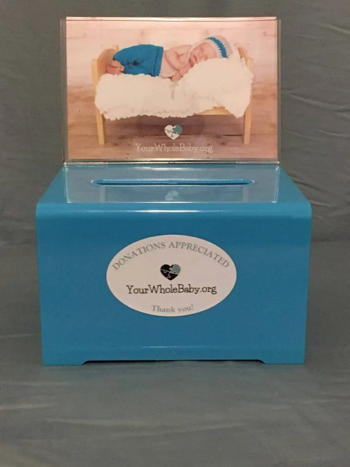 A DONATION BOX ON YOUR COMPANY'S COUNTER IS JUST ONE WAY YOU CAN SUPPORT yWB AND PLANT SEEDS OF KNOWLEDGE.