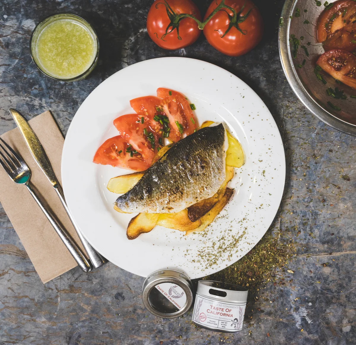 Baked Dorade