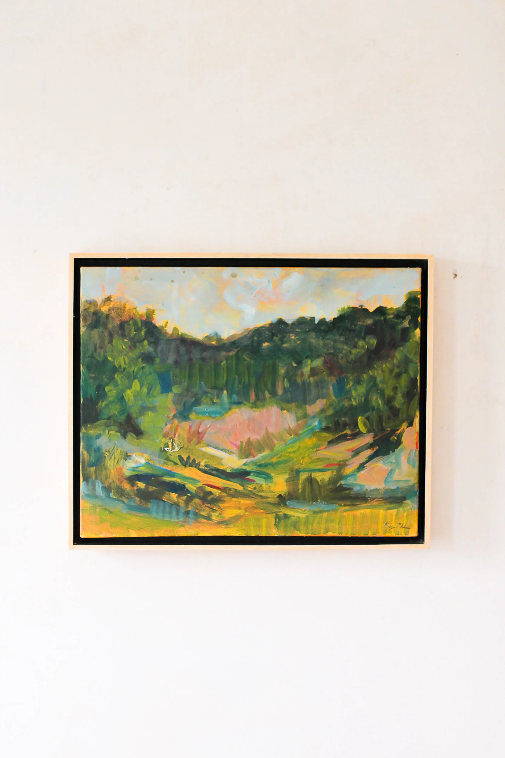 "Maggie's Autumn", 16x20 Framed Oil Painting