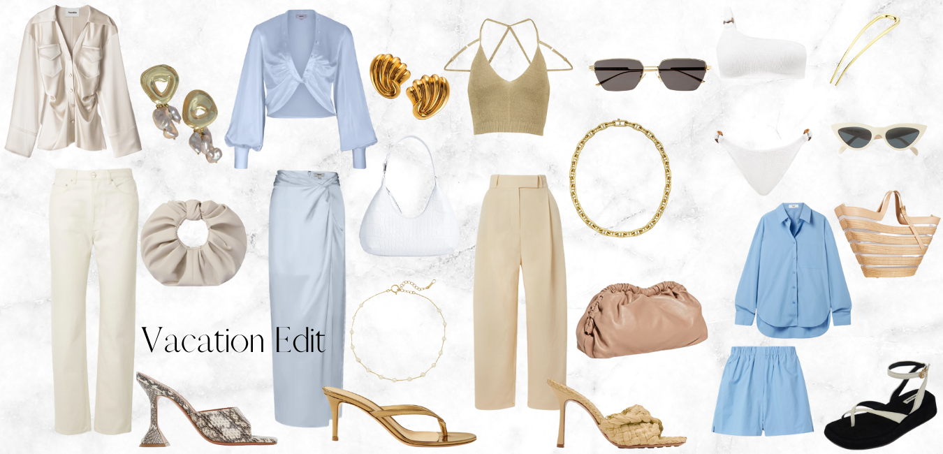 vacation shopping edit
