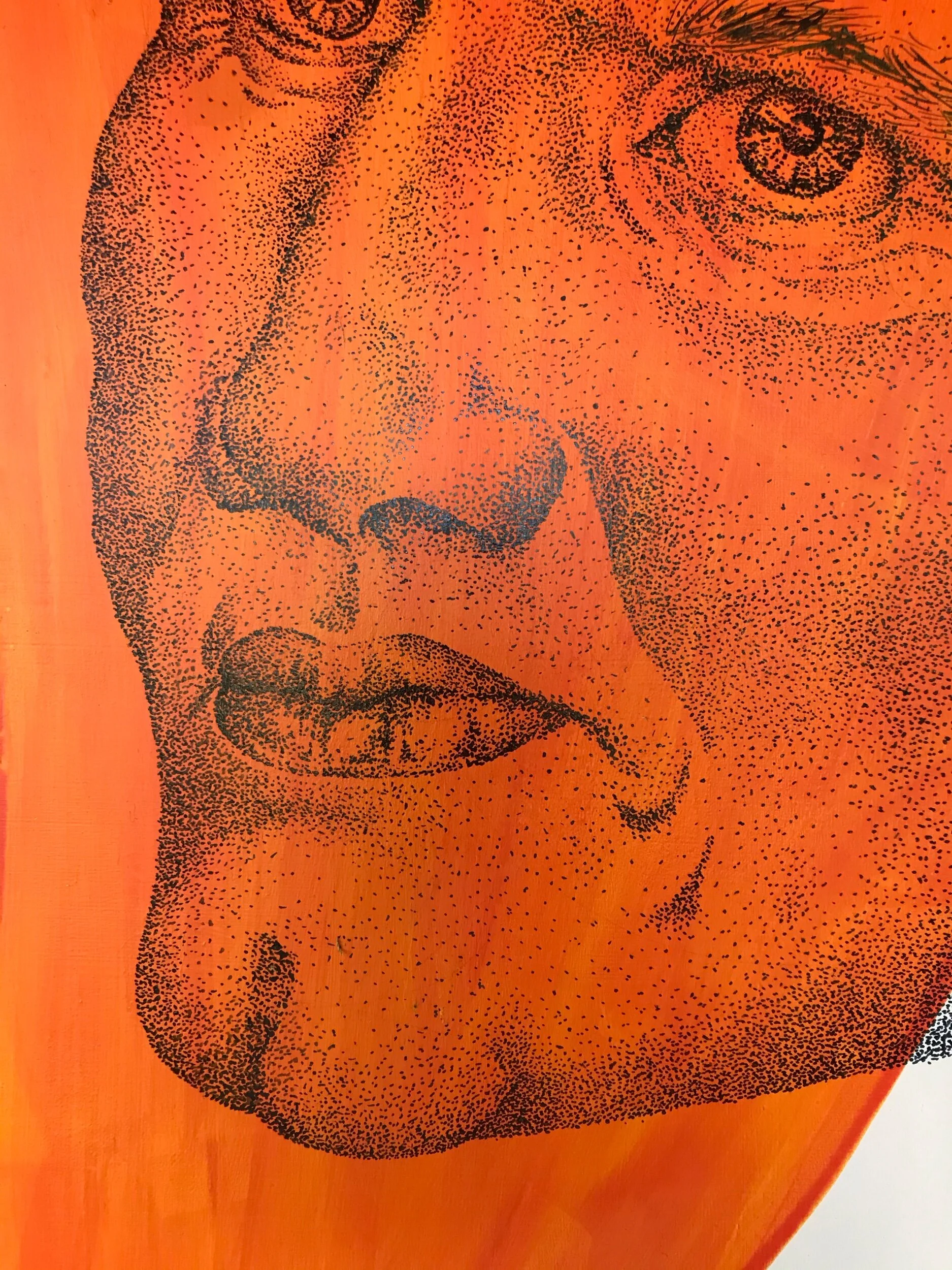 “I’ve Mistake” - 18”x24” acrylic on panel 2020