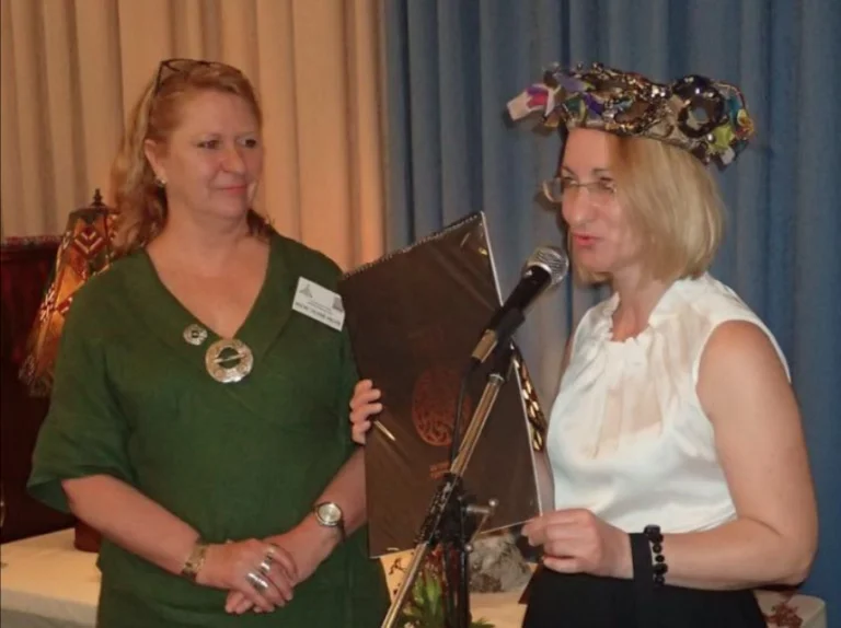 Dec 2016 at the Aussie Latvian Artisan’s Exhibition opening