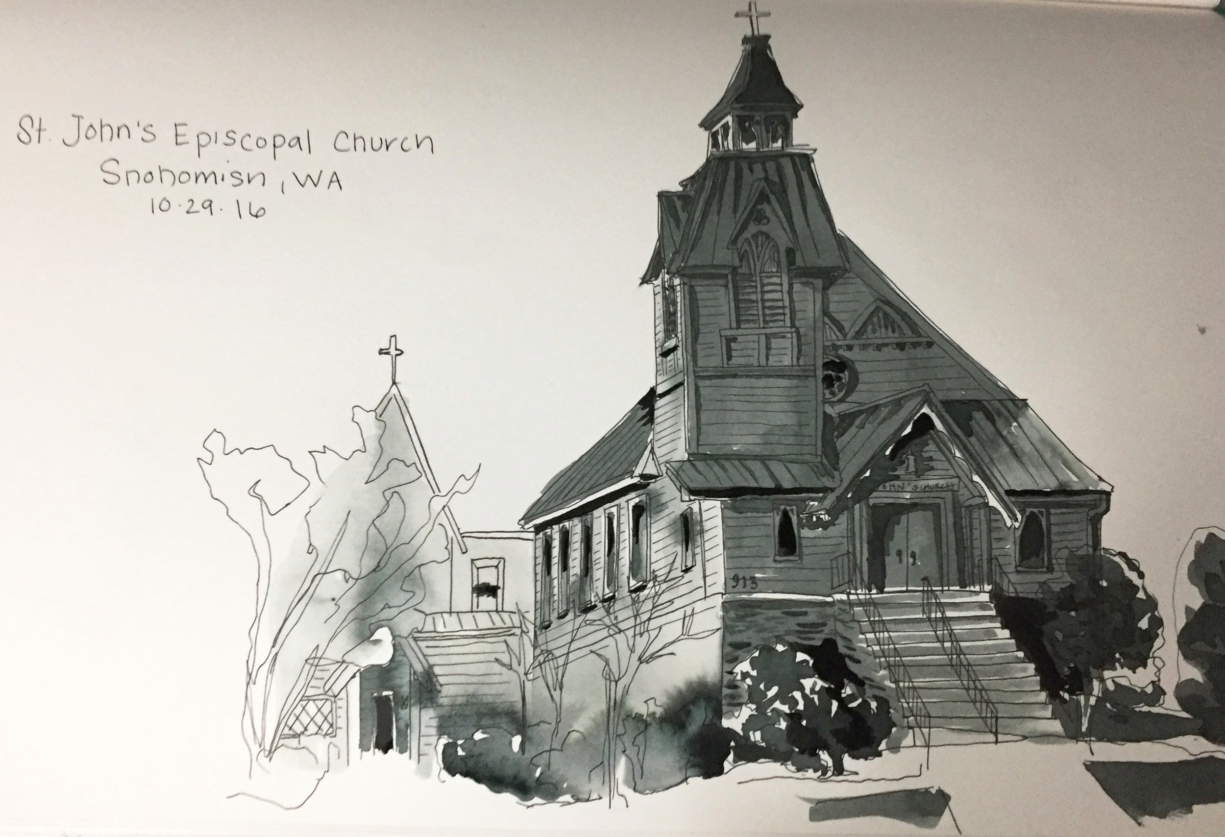 Sketch by Emily Brown
