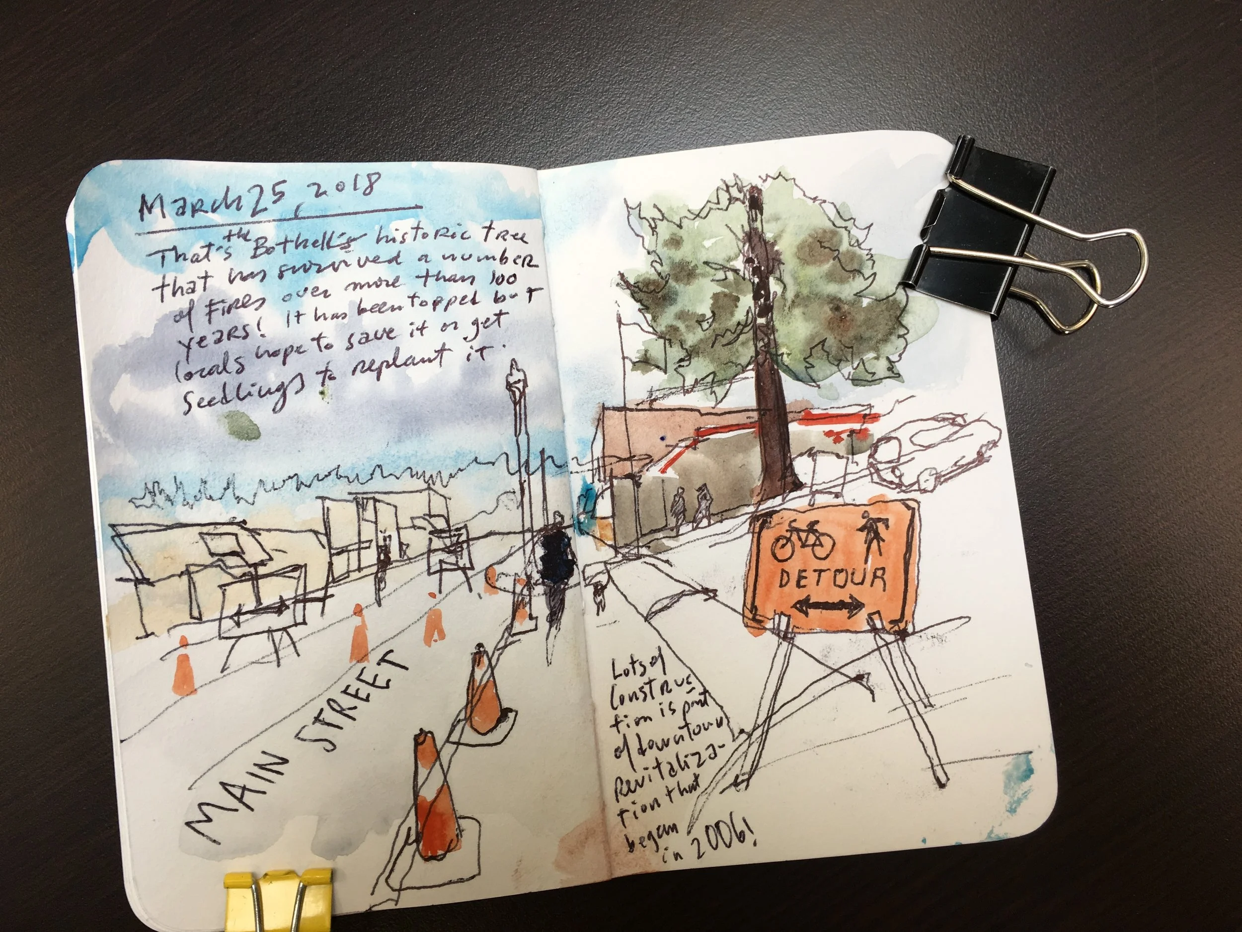 Sketch by Gabi Campanario 