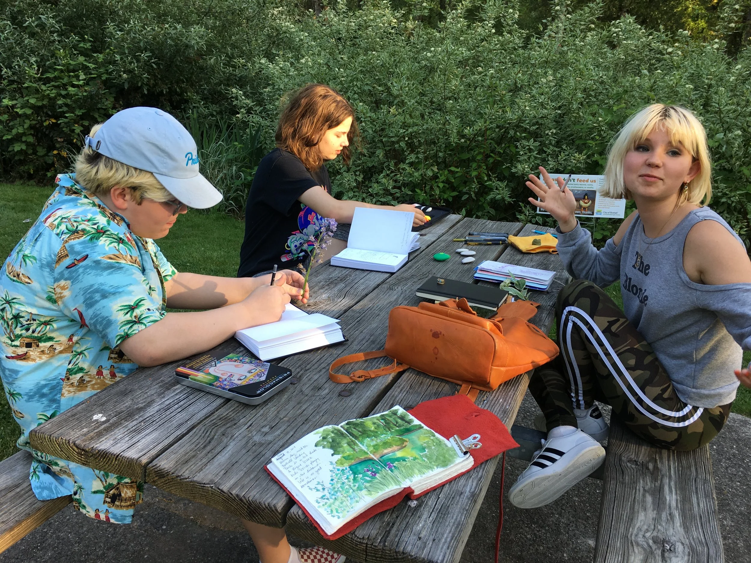 Color Pencil camp highlights — Charlene Collins Freeman Art