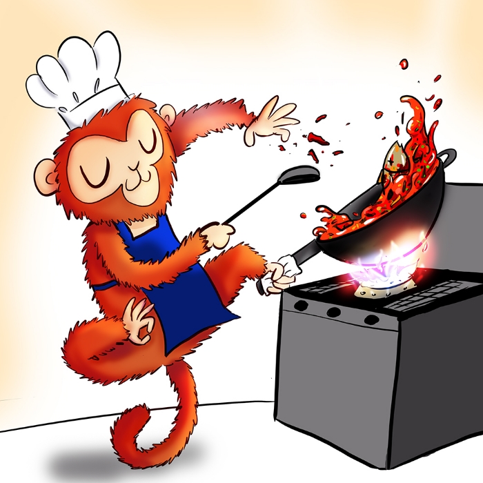 Fiery Monkey!