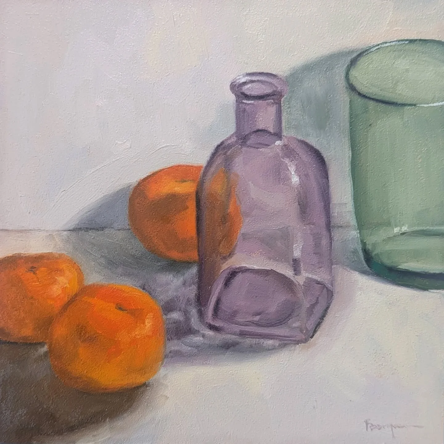 Secondaries 
6x6&quot; oil on panel

#oilpaintingstudy #oilpaint #stilllifepainting #oilpaintingart #looserealism #dailypainting