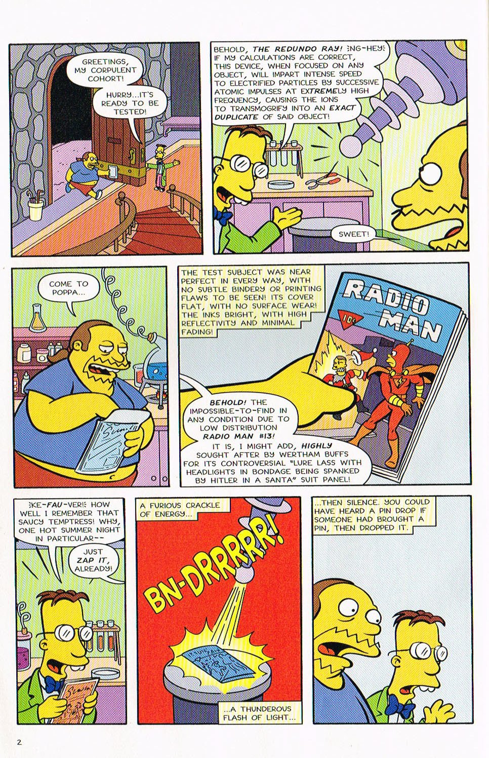 simpsons tree house of horror comic,Catastrophe in Substitute Springfields simpsons comic,simpsons comic 7,bart simpsons comic,tree house of horror art,tree house of horror,mark hamill,bill morrison,jason ho,mike rote,art ueve,karen bates