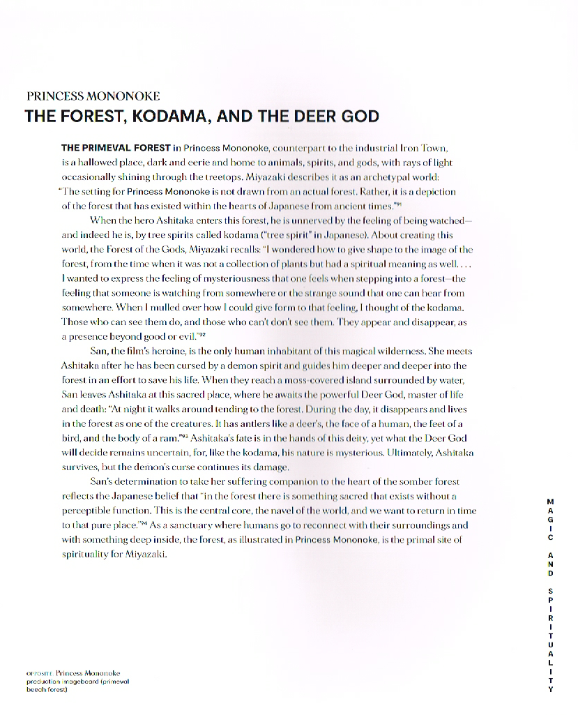 the art of hayao miyazaki,hayao miyazaki,princess mononoke,princess mononoke concept art,miyazaki imageboards,deer god princess mononoke,kodama tree spirits