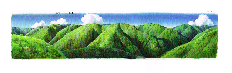 the art of hayao miyazaki,hayao miyazaki,hayao miyazaki concept art,studio ghibli art,princess mononoke background art,princess mononoke art,princess mononoke forest
