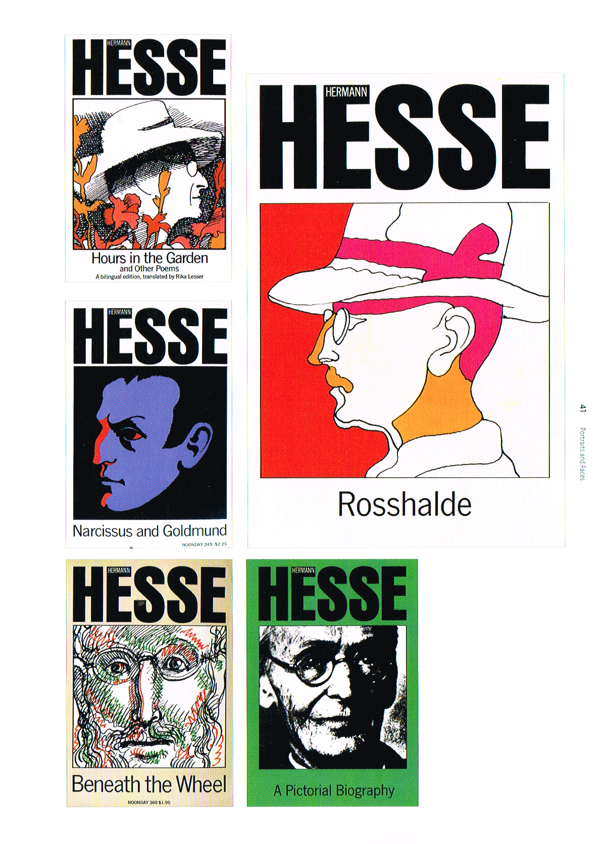 pop milton glaser, the art of milton glaser,milton glaser pop,hermann hesse book covers,hermann hesse portrait art, hermann hesse art, hermann hesse milton glaser