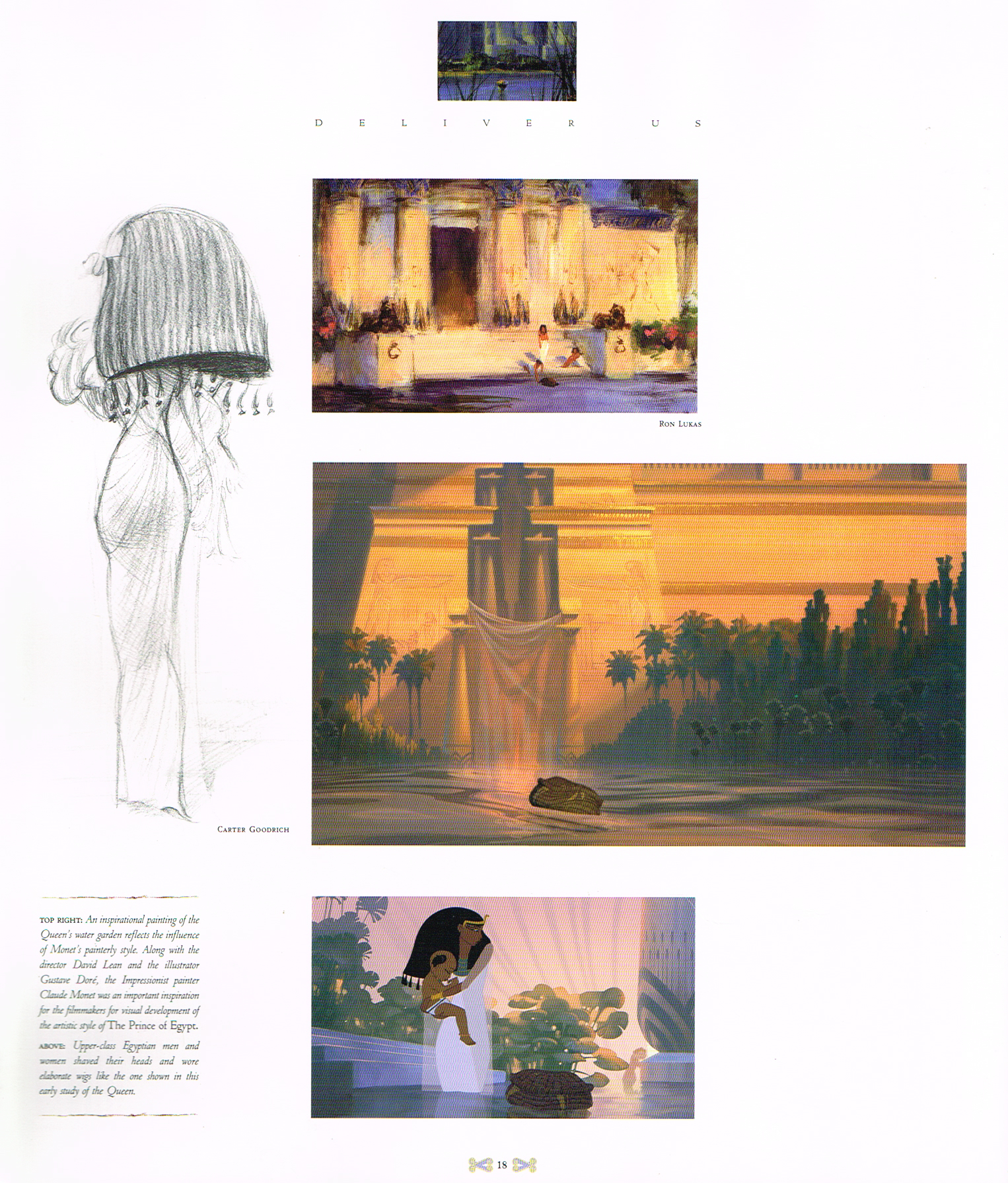 the prince of egypt a new vision in animation,the prince of egypt,the art of the prince of egypt,ron lukas,carter goodrich,