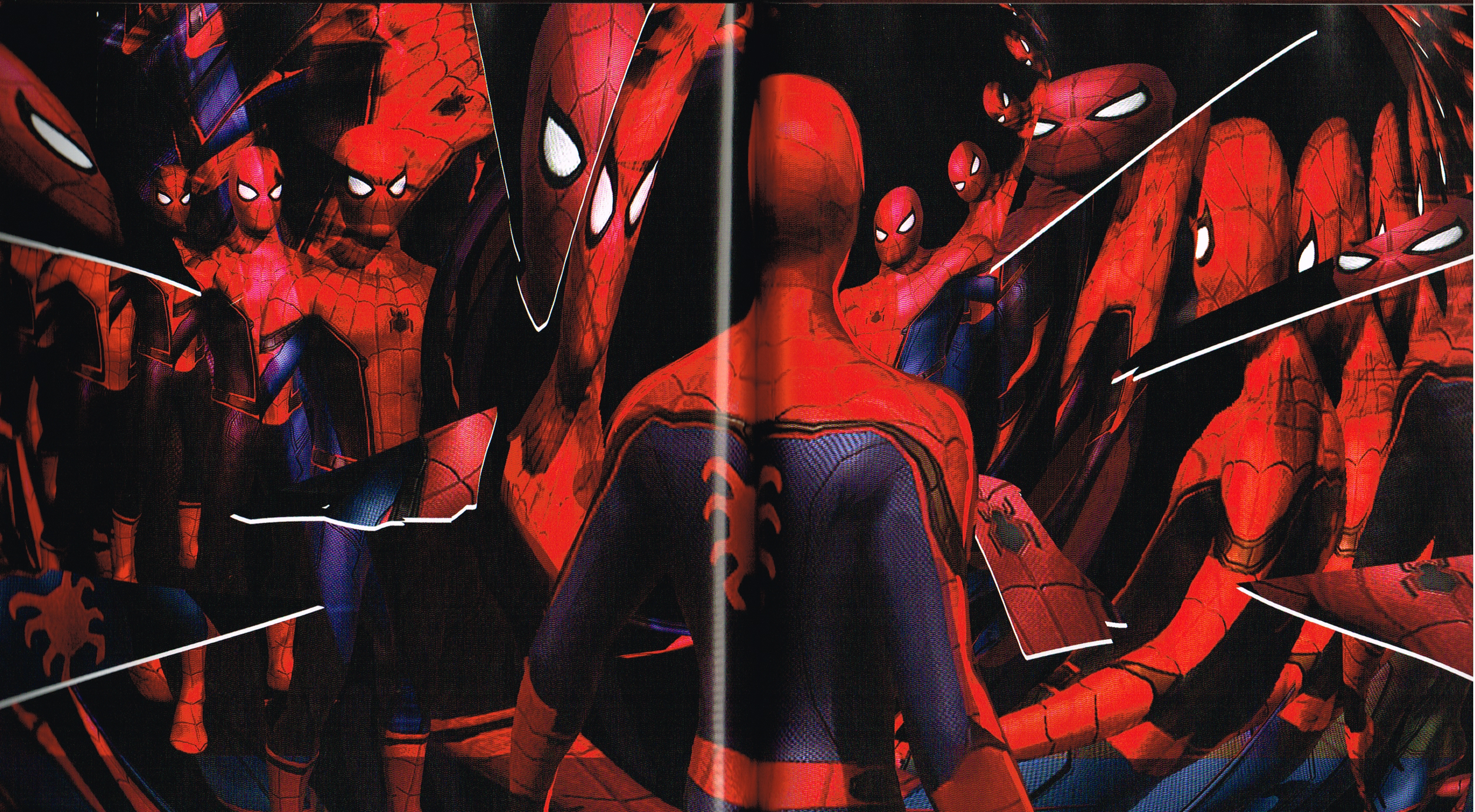 the art of Spiderman far from home, marvels Spiderman far from home art book,spiderman far from home concept art,spiderman production art,tani kunitake spiderman art,tani kunitake art