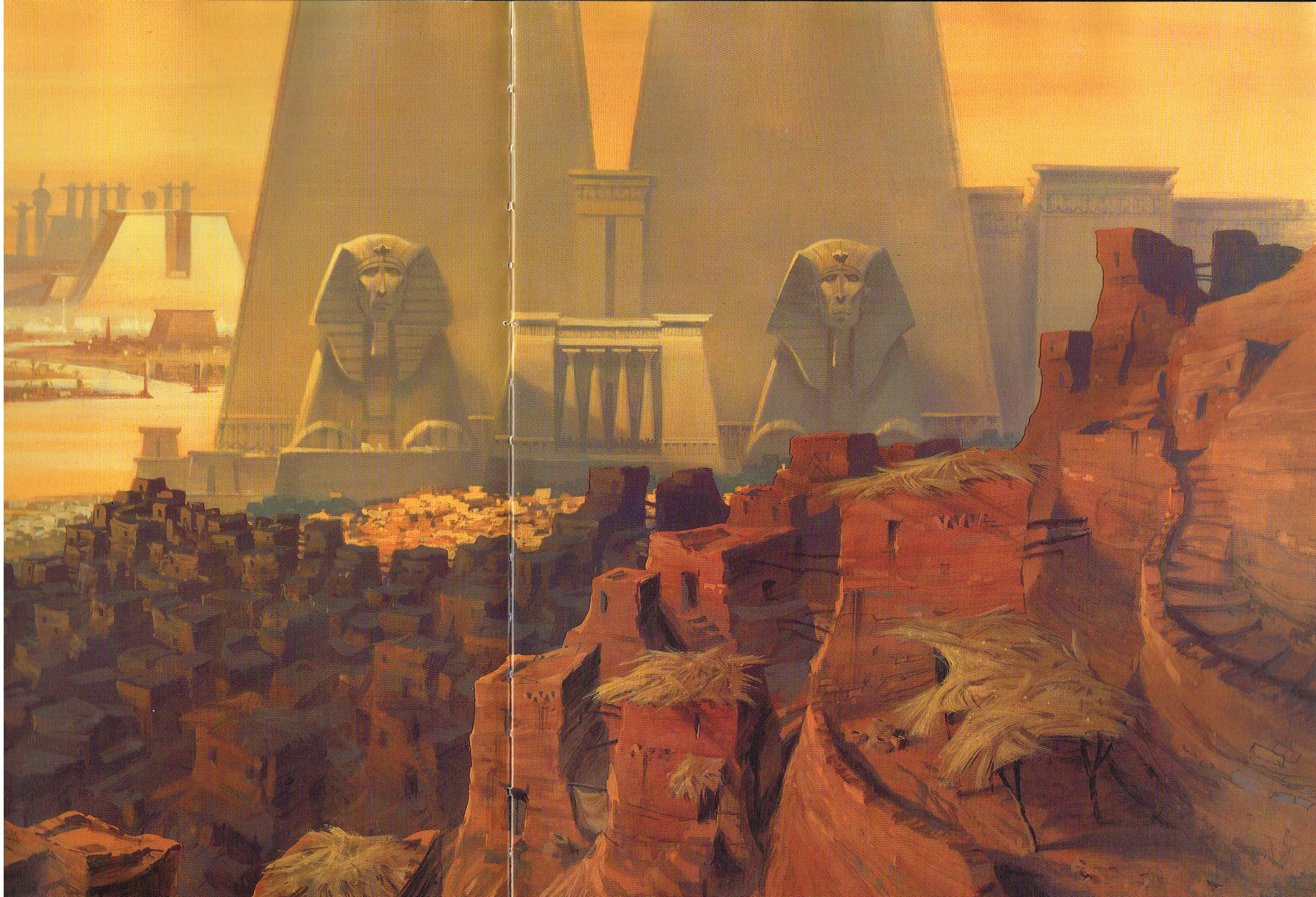 the prince of egypt artbook,the prince of egypt concept art,the art of the prince of egypt,charles solomon