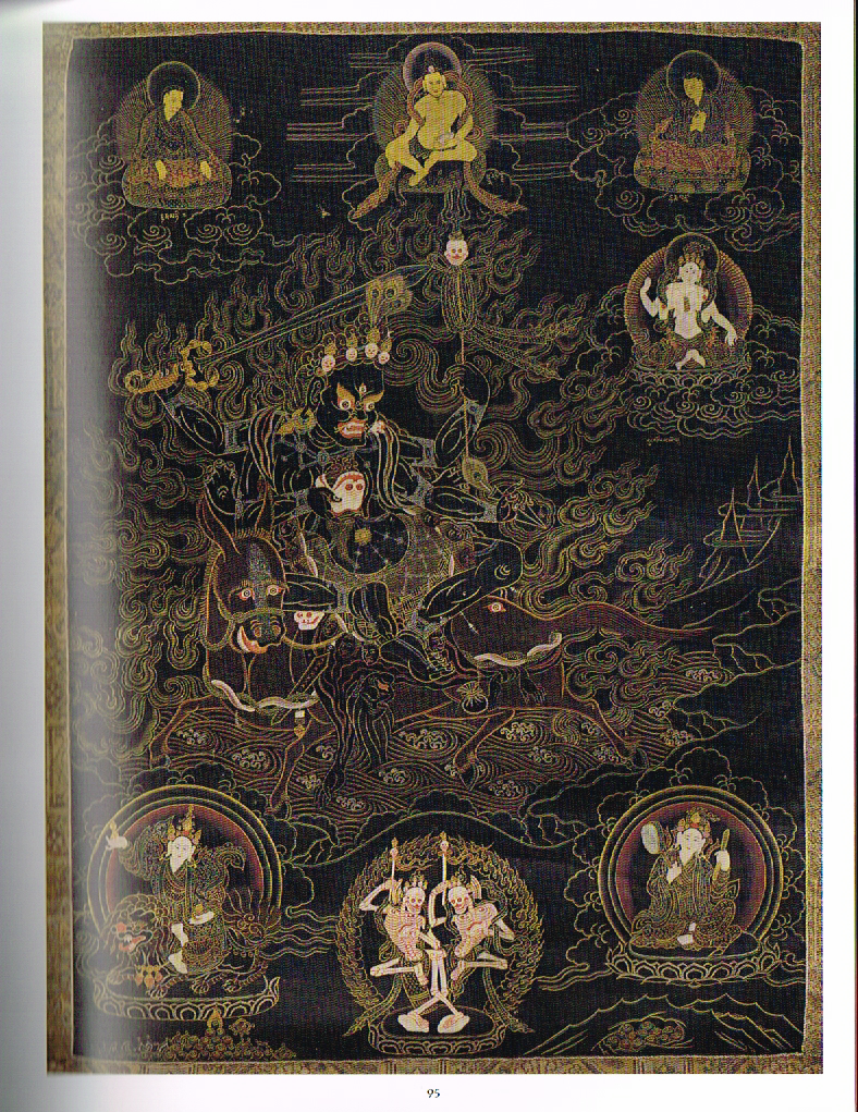 death a graveside companion,the art of death a graveside companion,palden lhamo,tibetan guardian goddess,thangka painting