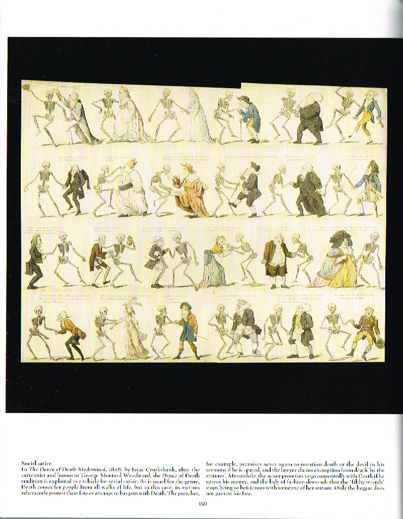 death a graveside companion,the art of death a graveside companion,dance of death modernised by isaac cruikshank 1808,issac cruikshank painting,