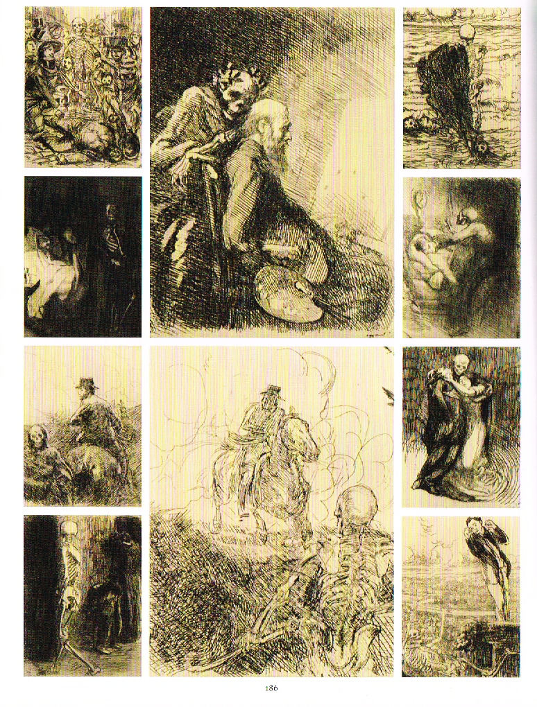 death a graveside companion,skeleton art,paul albert besnard