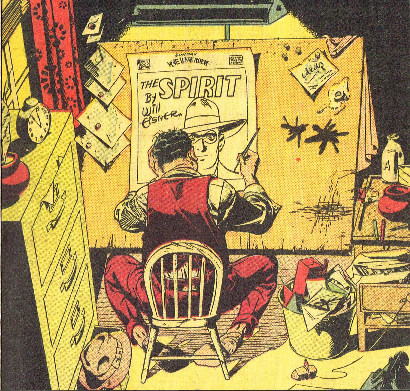 will eisner champion of the graphic novel,the art of will eisner,will eisner art,the spirit by will eisner,the spirit comic