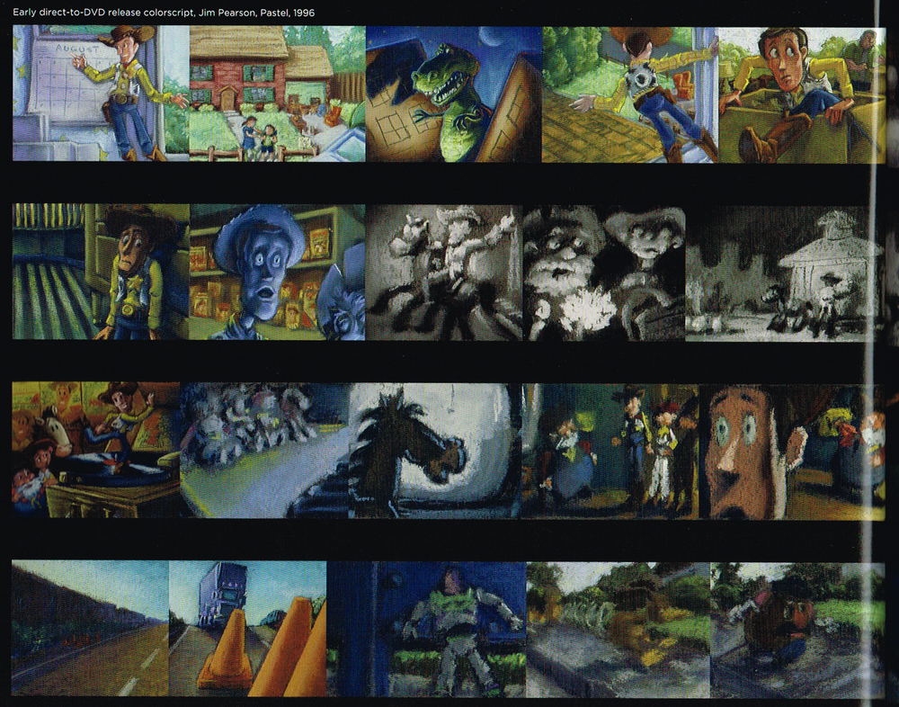 Toy Story 2 Original Colorscript — Alex Escobar | Art & Animation