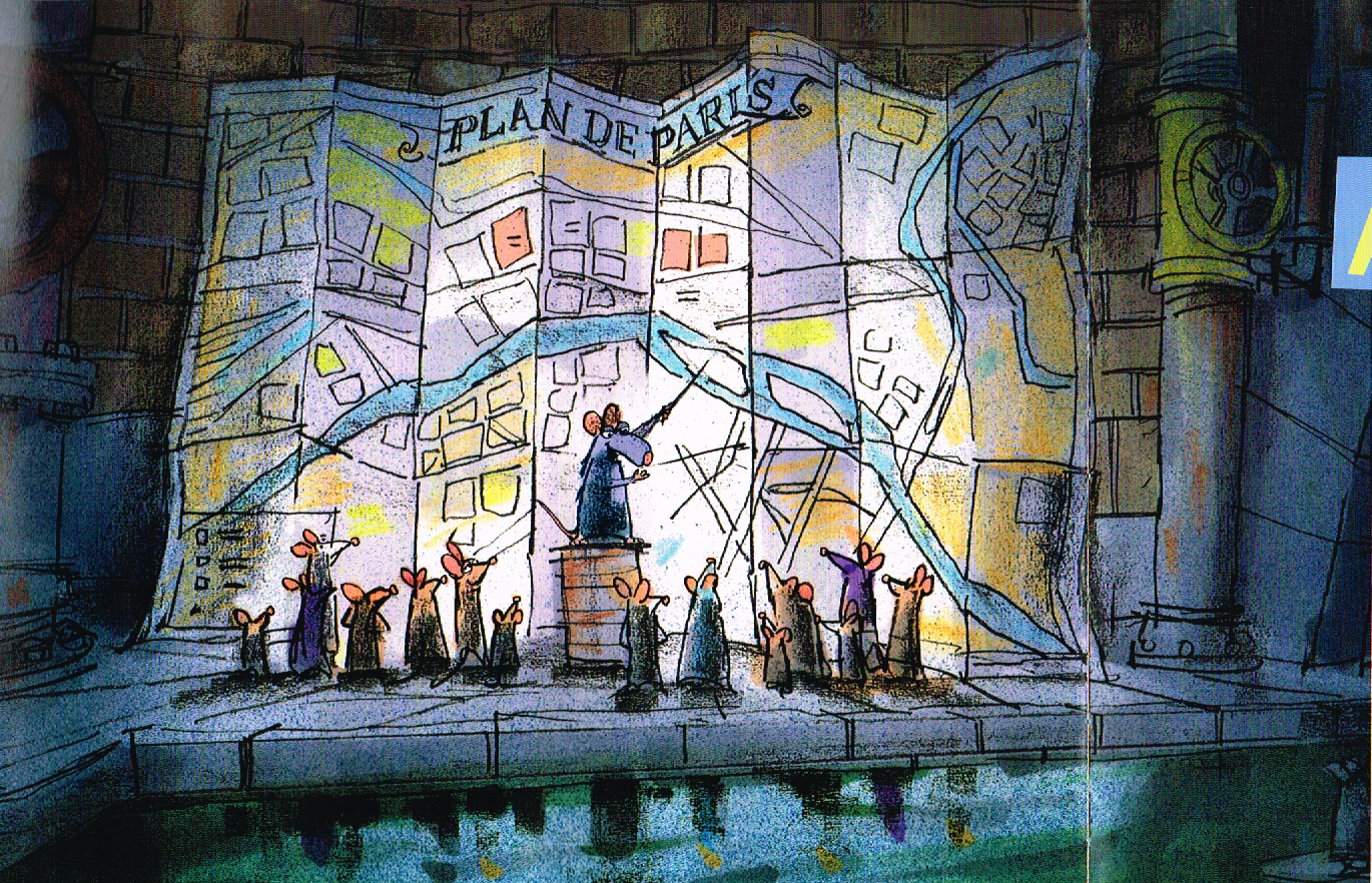 the art of ratatouille,pixars ratatouille art,ratatouille concept art, Harley jessup art