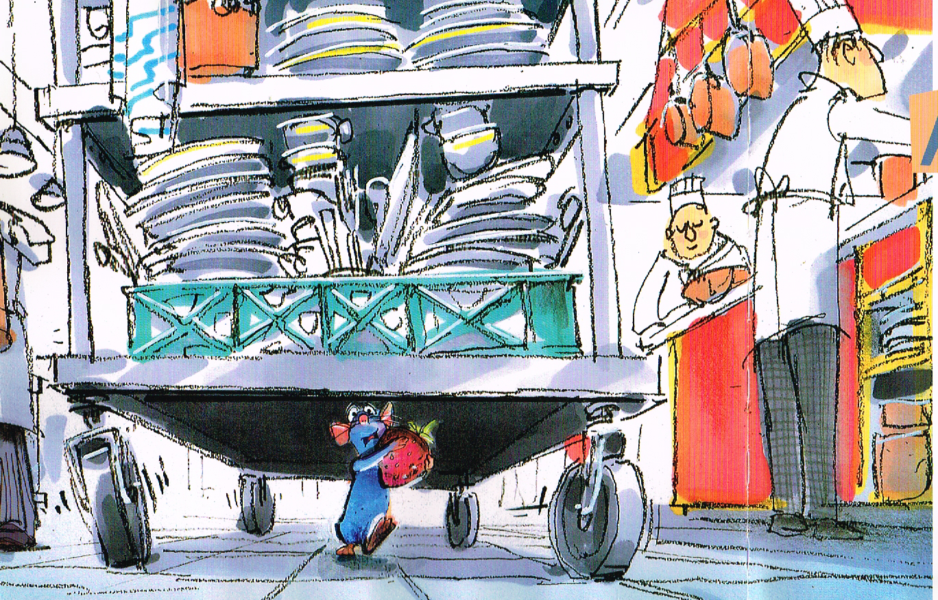 the art of ratatouille,pixars ratatouille art,ratatouille concept art,harley jessup art