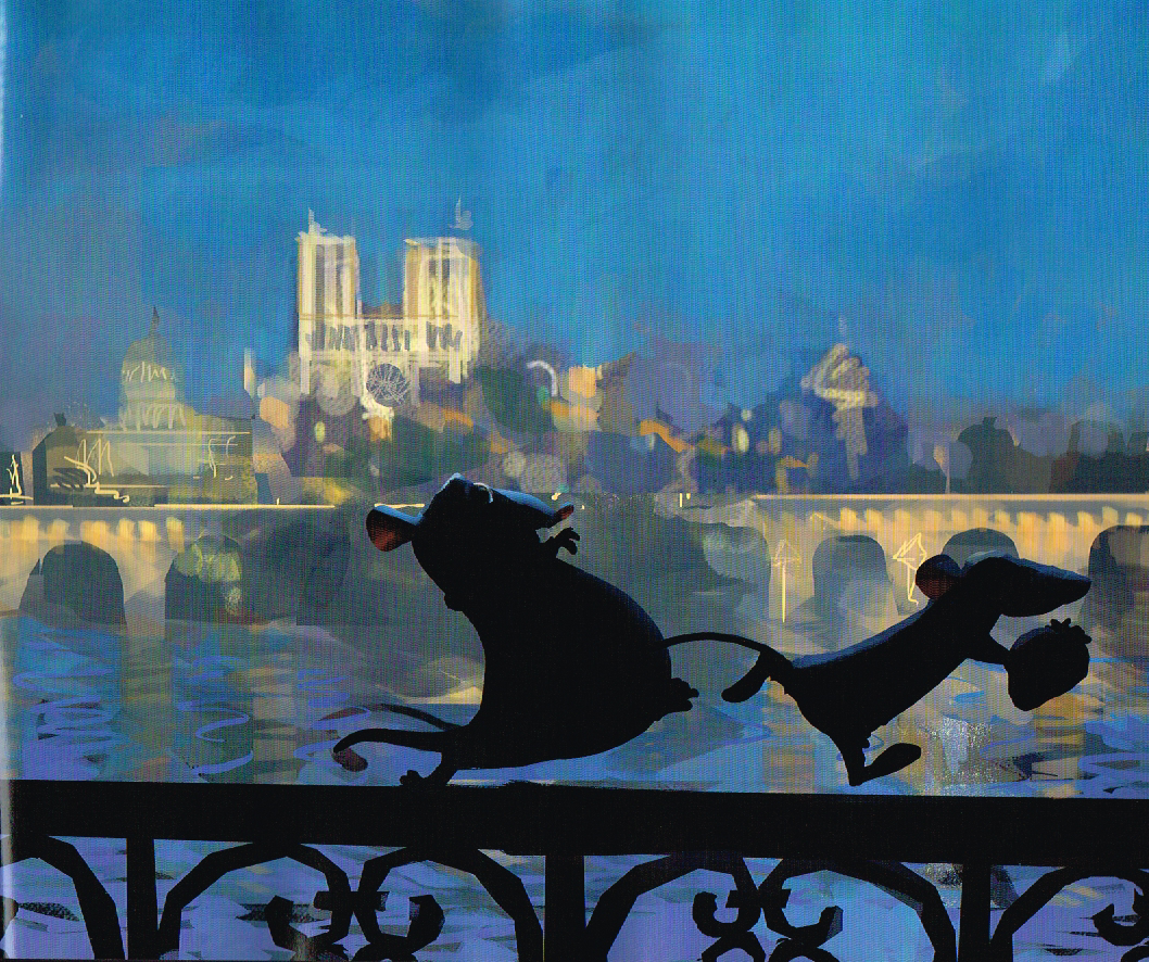 the art of ratatouille,pixars ratatouille art, ratatouille concept art, Robert Kondo art