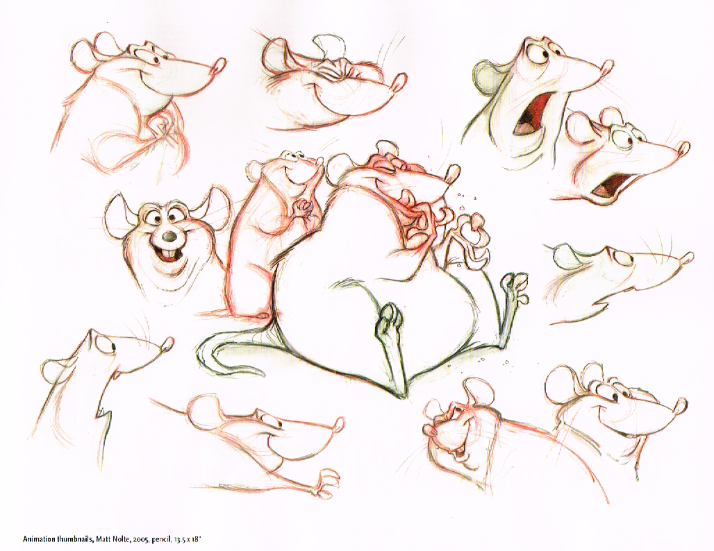 the art of ratatouille,pixars ratatouille art,ratatouille concept art,matt nolte art,animation thumbnails Matt nolte ratatouille