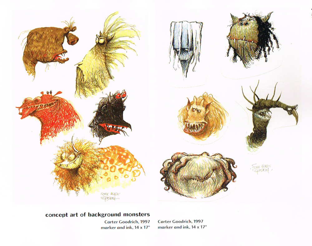 The Art of Monsters, Inc pt.11 — Alex Escobar Art & Animation