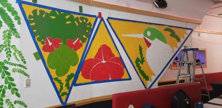 Painting a Mural pt.2