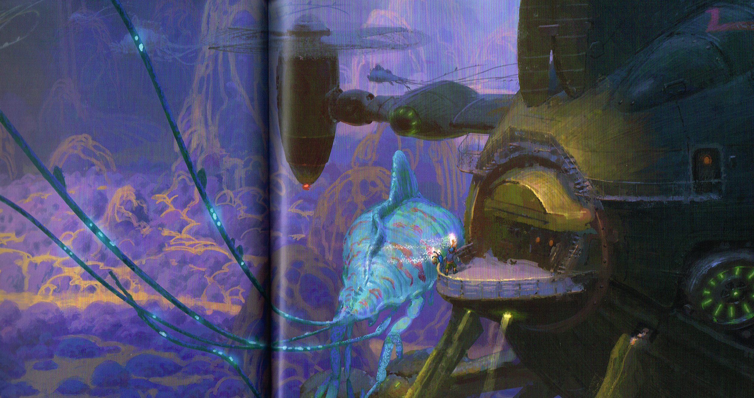 The Art of Strange World Monsters and Creatures Concept Art