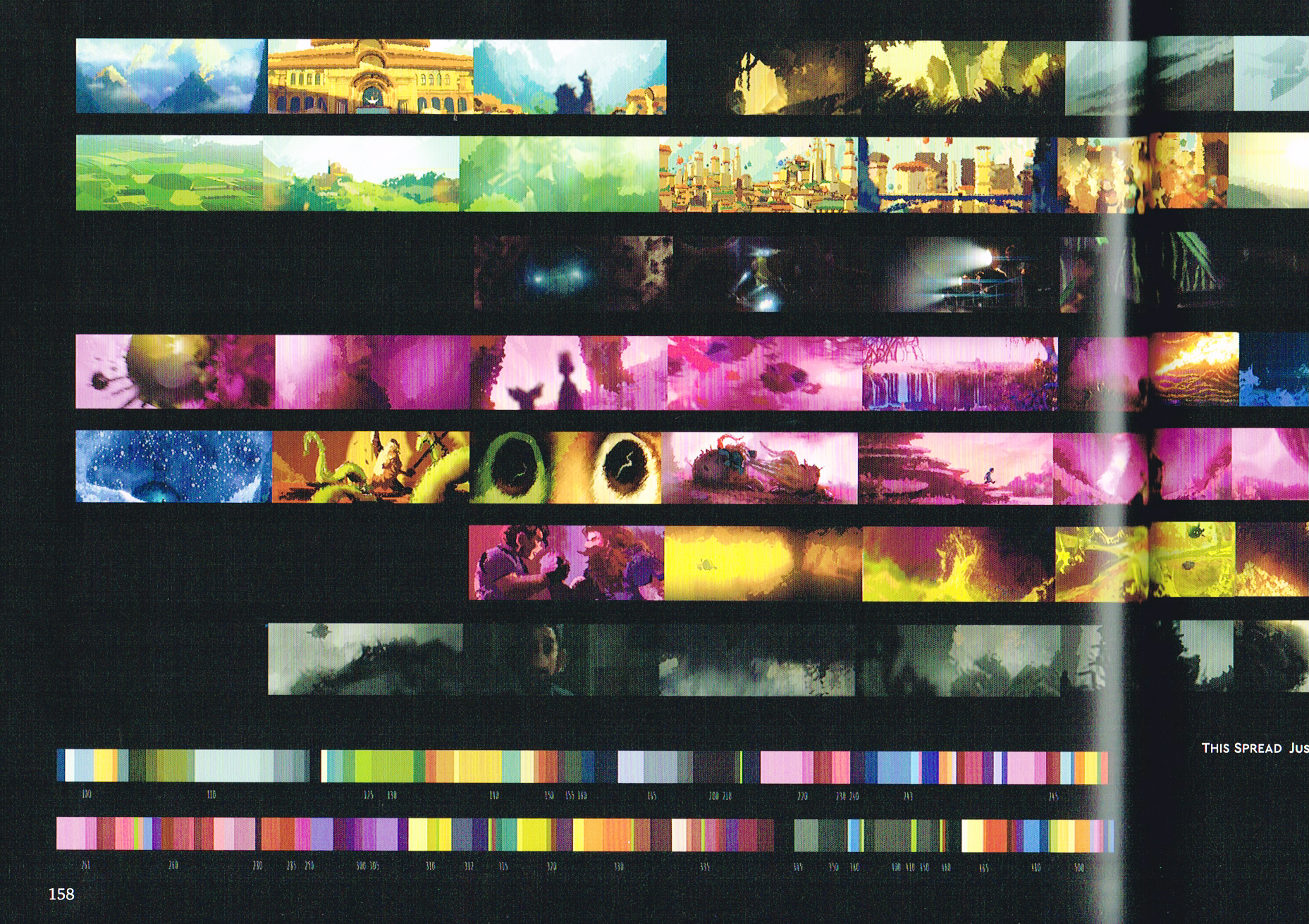The Art of Strange World: Color Scripts
