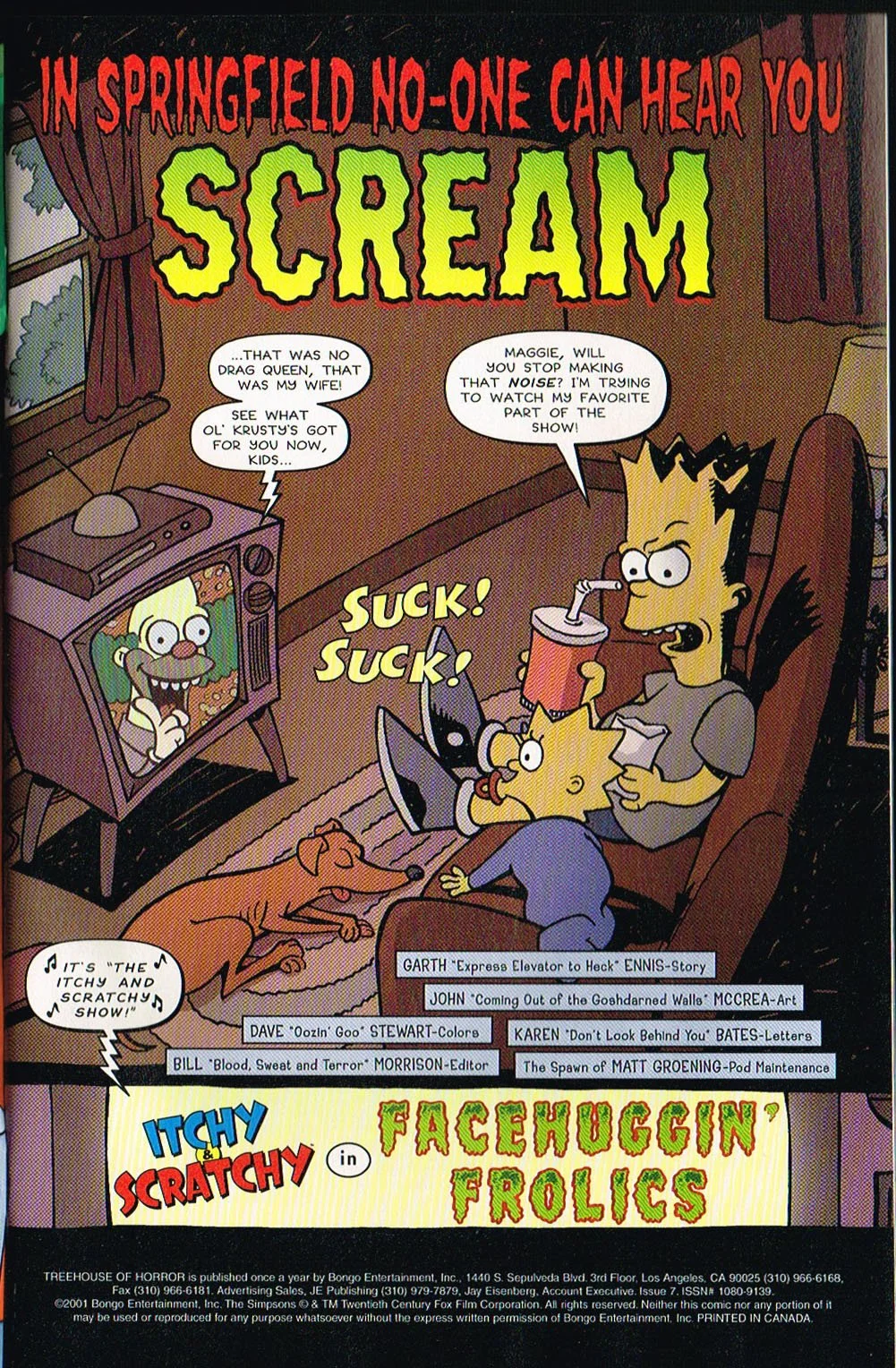 Bart Simpsons Tree House of Horror pt.1