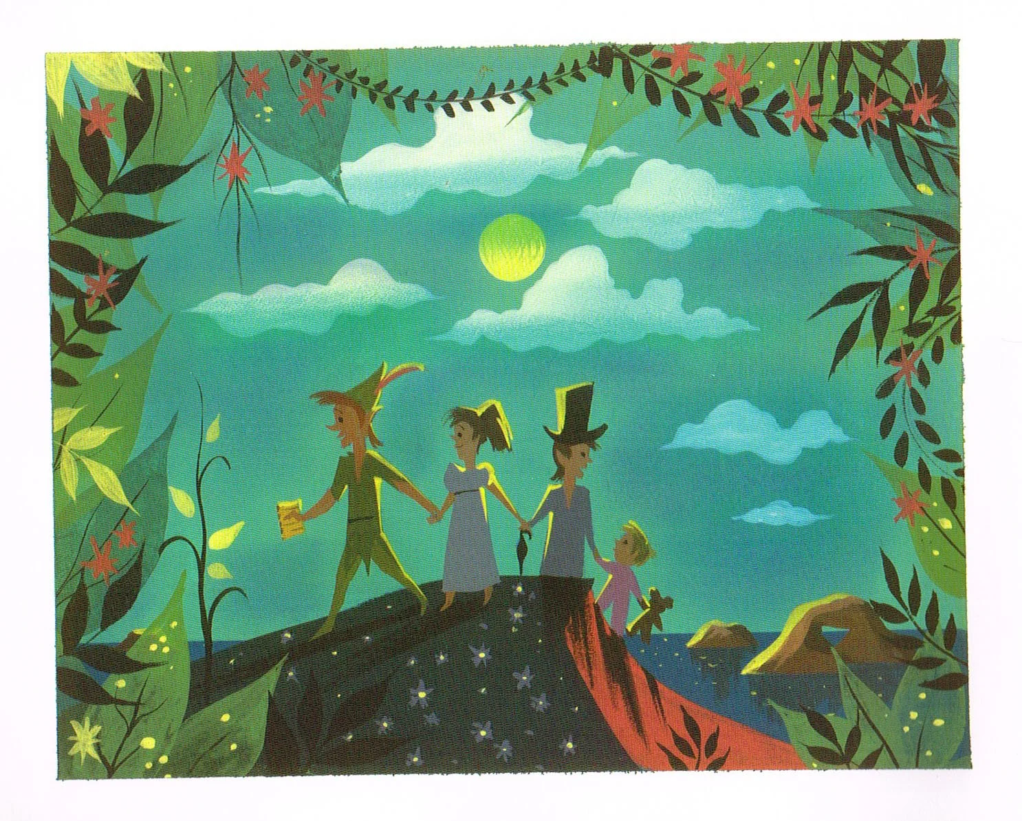 The Hidden Art of Disneys Mid Century Era 1950s and 1960s pt.1