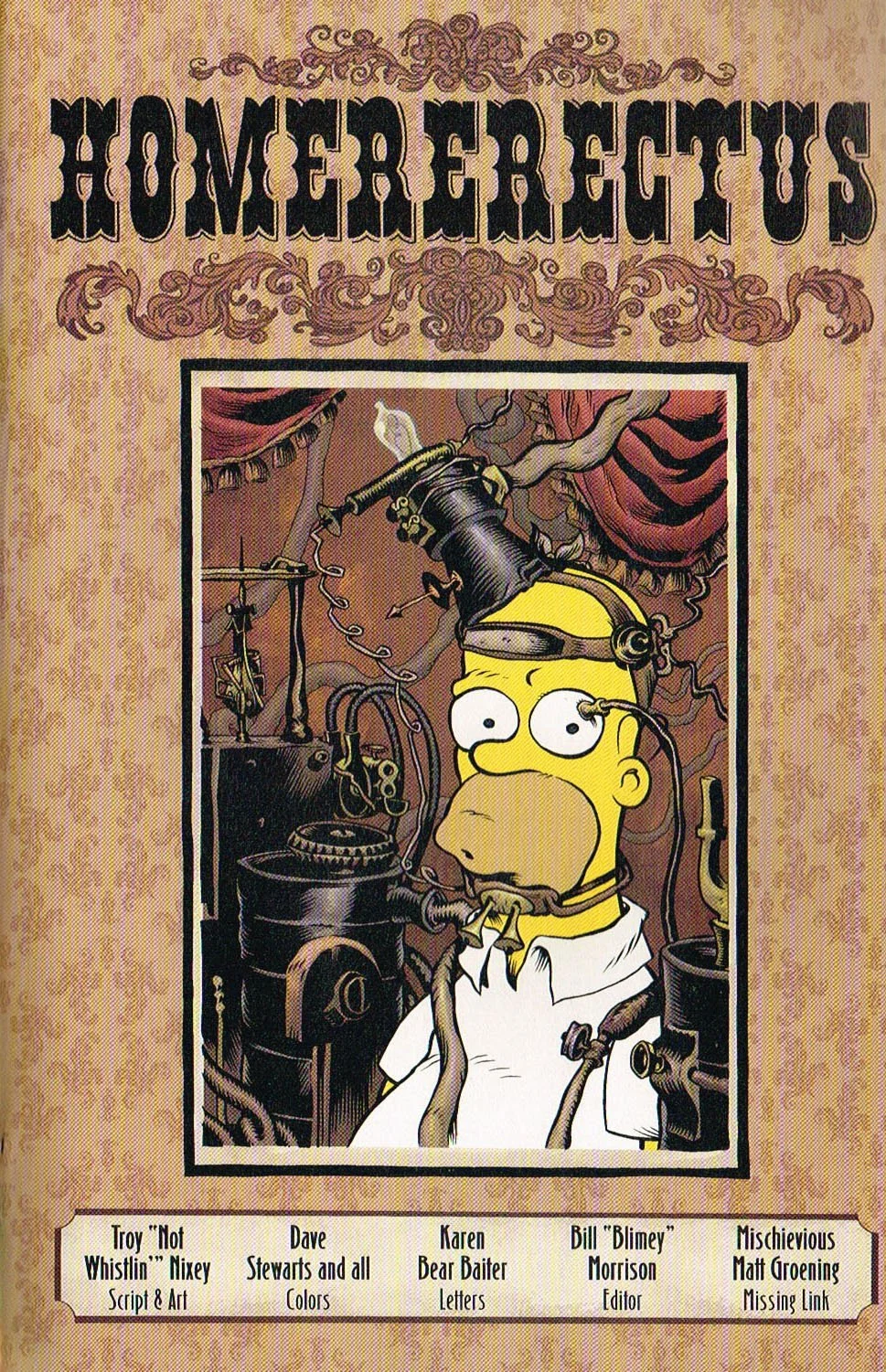 Homererectus Simpsons Comic 