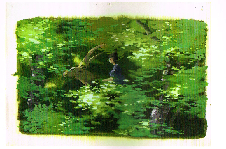 Princess Mononoke's Forest Concept Art